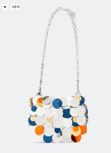 PACO RABANNE Sparkle Nano bag