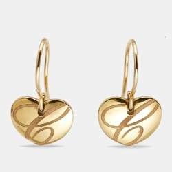 Bông tai vàng hồng Chopard Chopardissimo 18k