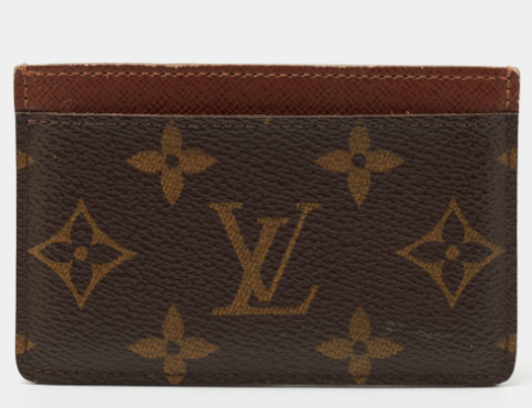 Hộp đựng thẻ canvas Louis Vuitton Armagnac Monogram