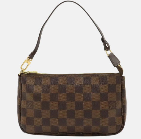 Louis Vuitton Brown Damier Ebene Canvas Pochette Accessories Shoulder Bag