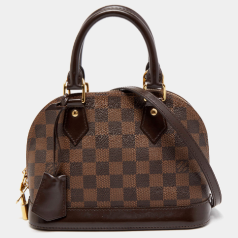 Louis Vuitton Damier Ebene Canvas Alma BB Bag